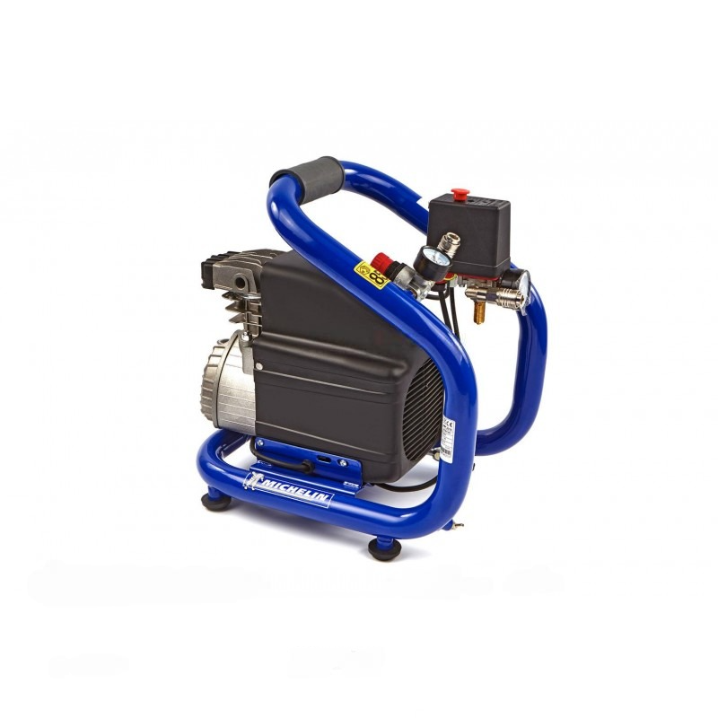 Výkonný, kompaktní, tichý, vzduchový kompresor, 15 barů, 3 l, 62 db, 0,6 kW, 85 l./min., 230 V, MICHELIN COLIBRI 110